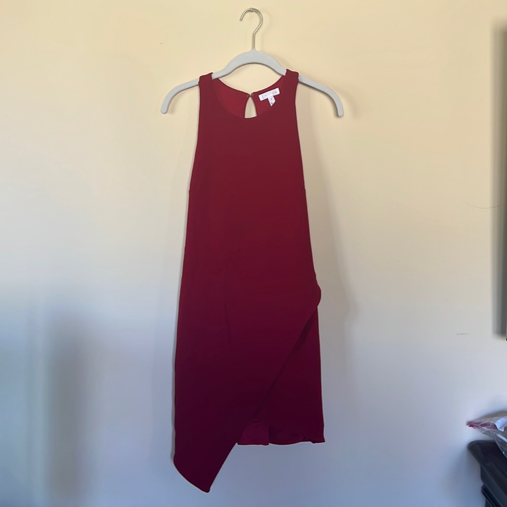 Leith Red High neck dress, size small